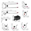 Multipurpose 114pcs Pegboard Hook Collection with Bins Accessory for Streamlineds Storage In Kitchen and Workspaces