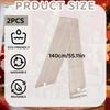 2PCS Wreath Sash for Front Door, 55X4.7''Fall Wreath Sash for Yard Doorway Indoor Outdoor Bow Bridal Shower, Sashes for Blank Sashes