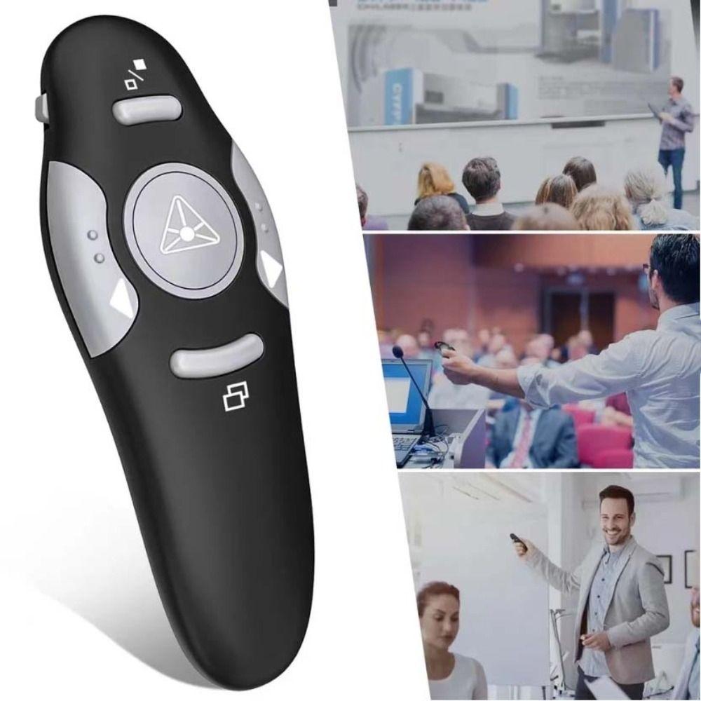 USB-Steuerung 2,4 GHz Kabelloser Presenter Meeting Powerpoint PPT Clicker Multimedia-Präsentation