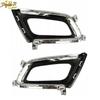 Fits For Kia Optima K5 2014-2015 Pair Front Bumper Fog Lamp Cover With Plating