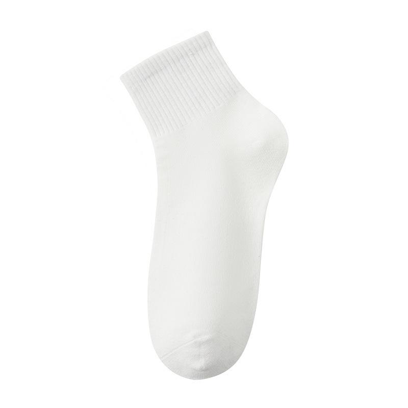 Dam Sommar Tunna Ren Bomull Andningsbara A-klass Antibakteriella Svettabsorberande Andningsbara Rörstrumpor