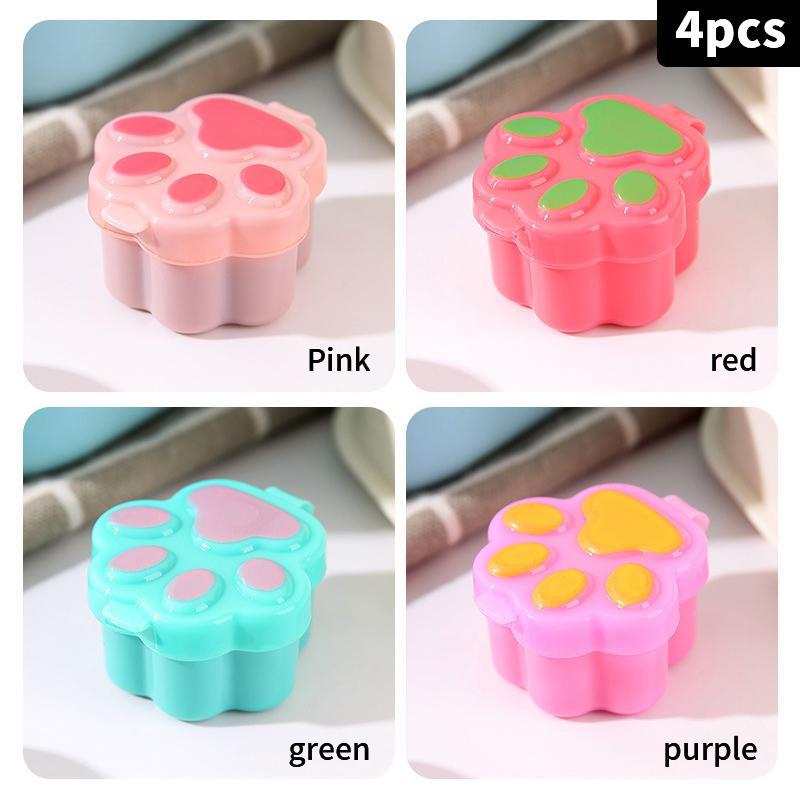 

4шт мини-бутылка для соуса, контейнер для кетчупа и горчицы, герметичный дозатор Cat