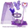 Princess Masquerade Mask for Girls - Halloween Veil and Party Dress-Up Toy