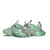 adidas XLG RUNNER DELUXE Antiscivolo Resistenti all'Abrasione Basse Scarpe da Corsa Unisex Verde Polveroso Argento JQ2973(Team80-S-BOX)