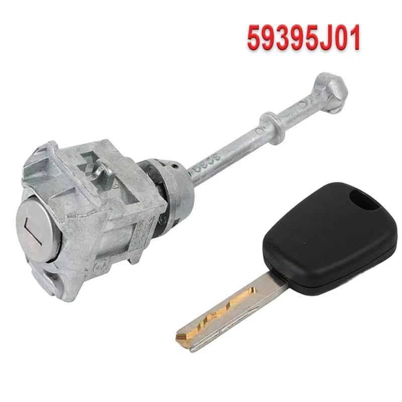 

A25F-Door Locks Cylinders For Citroen C3 C5 207 508 59395J011609893180 512645 501972 Accessory Kit With Keys