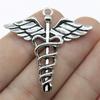 10pcs Doctor Nurse Medical Sign Medical Cane Charms Pendant For Jewelry Making DIY Crafts Making Findings Handmade Jewelry