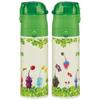 Skater Children's Water Bottle, 2-Way, 470ml (Direct Drinking) or 430ml (Cup Drinking), Pikmin Design, Stainless Steel, Insulated, Lightweight, Sports