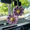 Cotton Yarn Hanging Basket with Unique Daisy Pattern For Home Ornaments And Office Decorations Personalizing Your Car