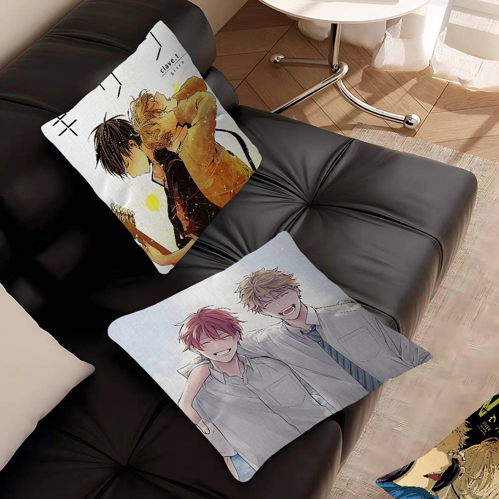 Japanses Cartoon Given Pillow Cover Design Cushion Cover Decor Holiday Decorati
