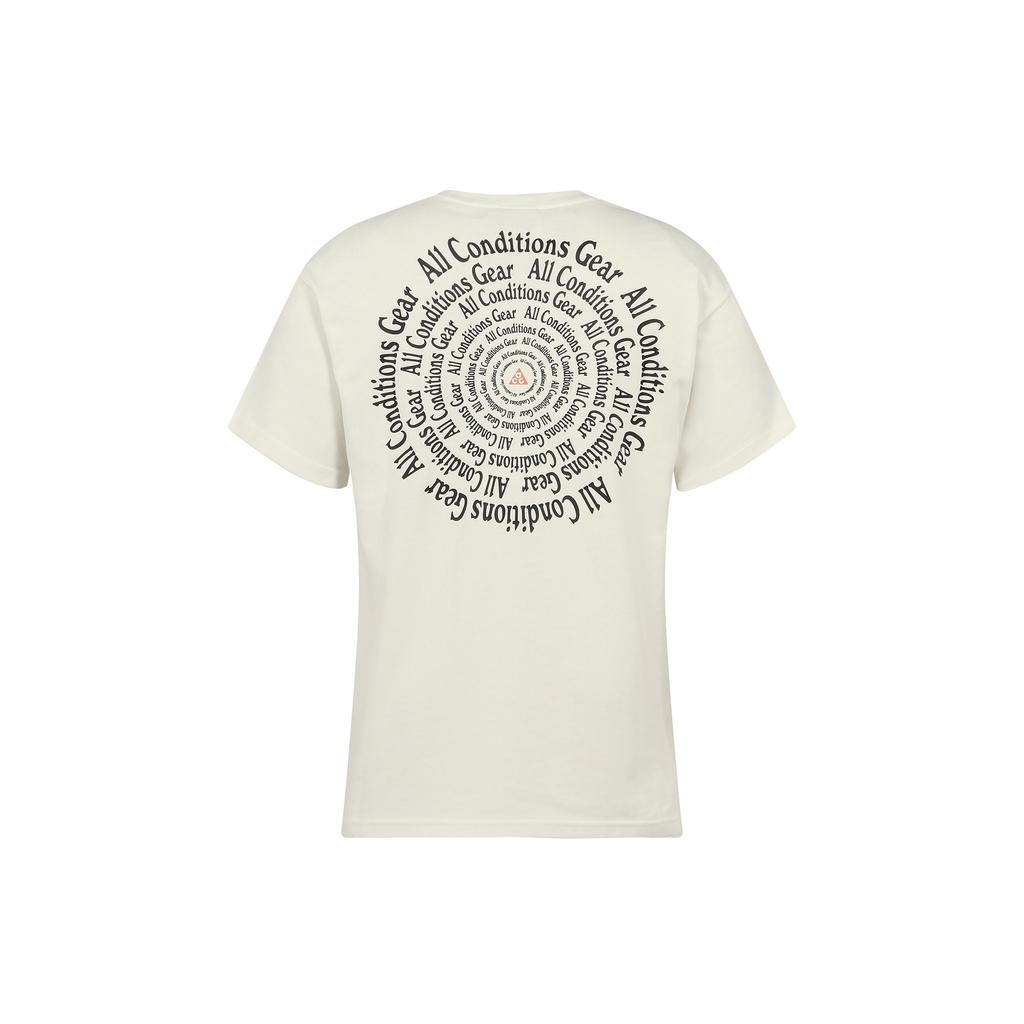 Nike ACG Printed Letter Vortex Short Sleeve T-Shirt Men Tops White CV1540-121