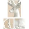 Elegante Harz-Rentier-Skulpturen Hirschfigur Perfekt zum Hinzufügen von künstlerischem Flair zu Räumen Elegante Wohnzimmer-Dekorationen