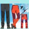 Men's Women's Warm Outdoor Hiking Ski Pants With Cozy Fleece And Waterproof Fabric