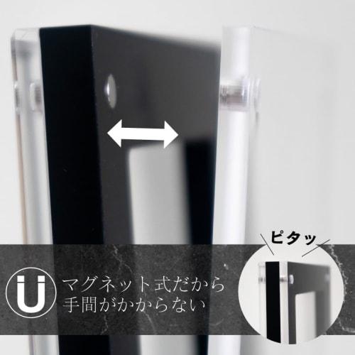 FUNKS PSA Loader, Dual Magnetic Loader, UV Protection, Black Storage Case, 2 Cases, Storage Stand, Magnetic Loader, Magnetic Holder, Appraisal Display