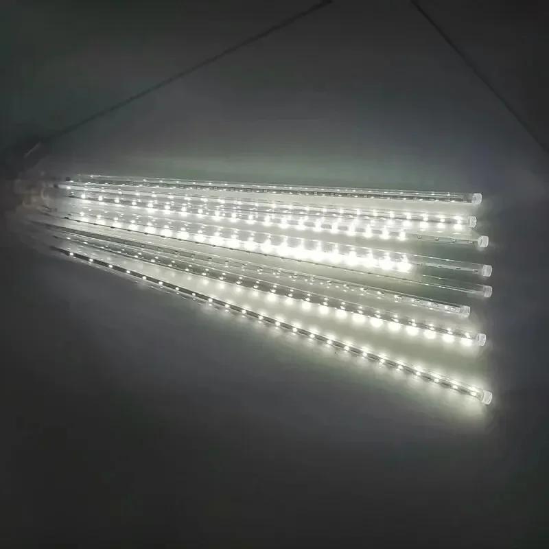2PC LED Meteor Shower Lights Outdoor Waterproof Fairy Garland String Light For Christmas Holiday Party Garden Decor 30/50CM Lamp