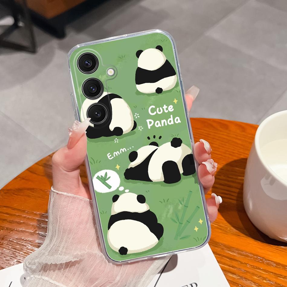 Case For Samsung Galaxy S25 FE Plus Ultra Clear Painted Flowers Back Cover For Samsung S 25 Ultra Soft Shockproof Phone Cases