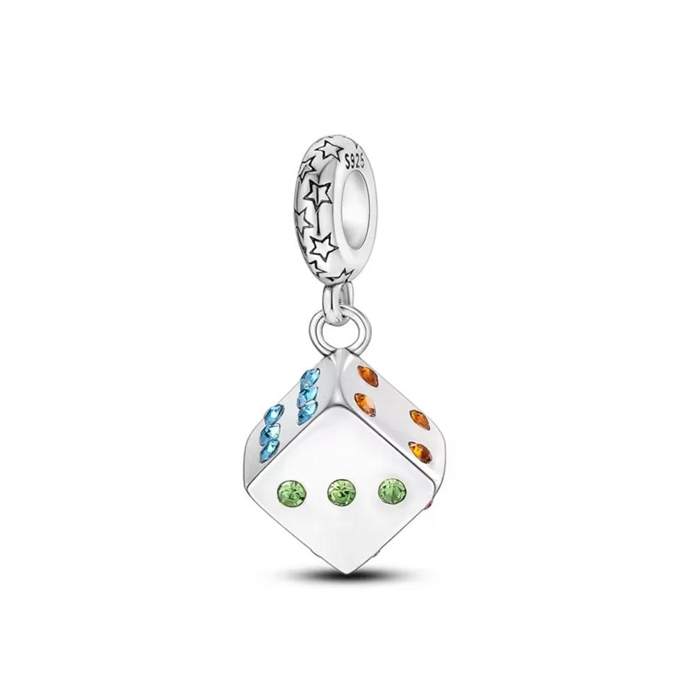 

Elegant Exquisite Copper Metal Charm Bead Component Bell, Starry Moon, Firefly Snowflake Pendant Bead Component Compatible With Authentic Original