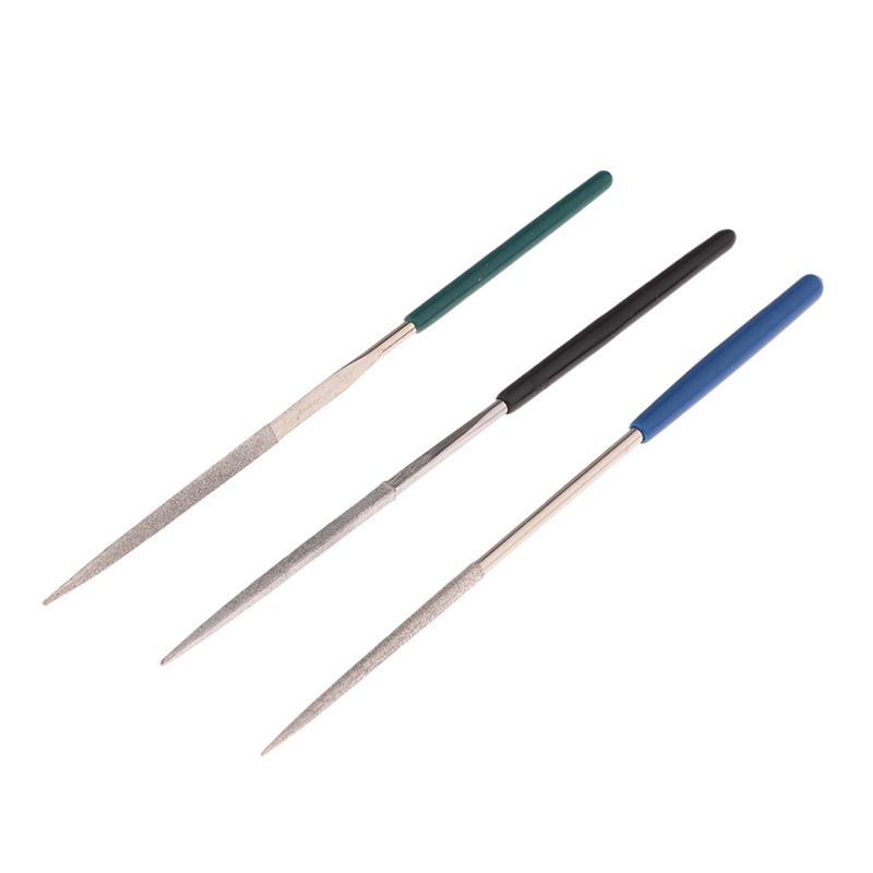 1Pc Mini Rasp Files Diamond Files For Metal Jewelry Stone Polishing Wood Ceramic Hand Carving Tool Hand Needle File Tools