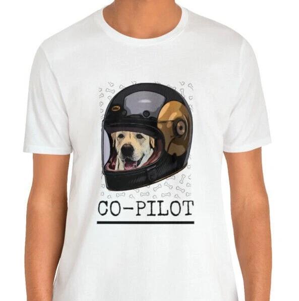 Labrador Retriever Dog is My Co-pilot Shirt Labrador Retriever TShirt Labrador 2XL