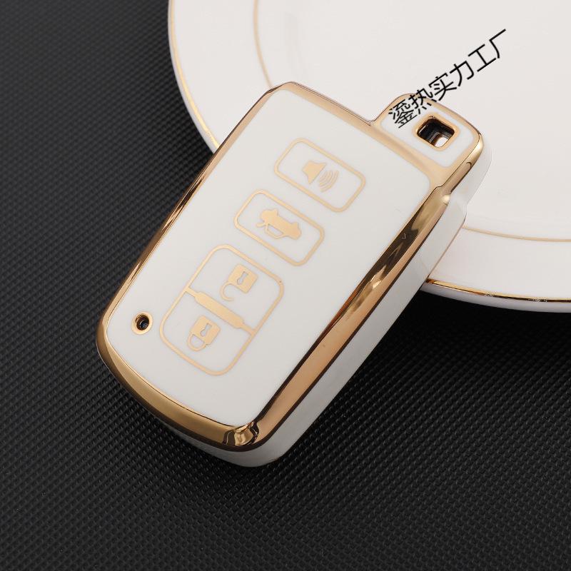 TPU Key Case Cover for Toyota: Avalon, Camry, Corolla, Highlander, RAV4