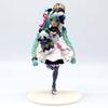 15CM Anime Hatsune Miku X Cinnamoroll Figure Anime Peripheral Collectible Models Decorative Decorations Children Kawaii Gift