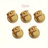 5Pcs Luggage Hardware Metal Plug-in Lock Bag Duckbill Lock DIY Hand Woven Bag Accessories.