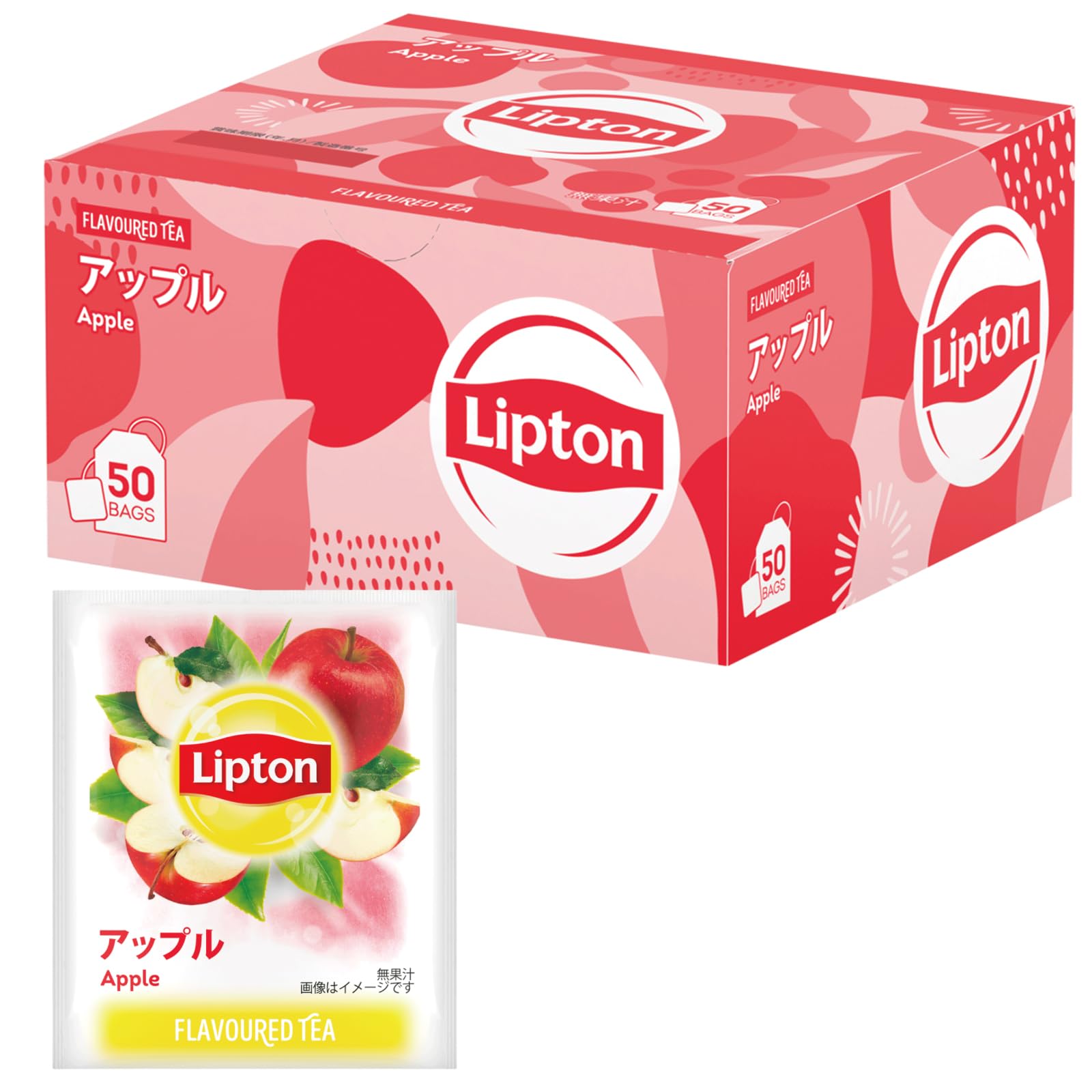 

Чай Lipton Яблоко Полипропиленовые чайные пакетики 50 пакетиков