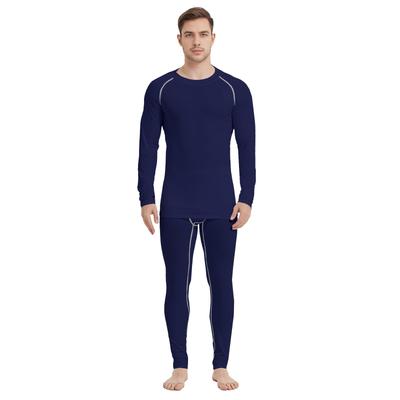 Barifall Kompressionskleidung Oberteil und Unterhemd und Sport Herren Set, Unterteile, Tights, Fleecegefüttert, Atmungsaktiv, Schnelltrocknend, Schweißableitend,