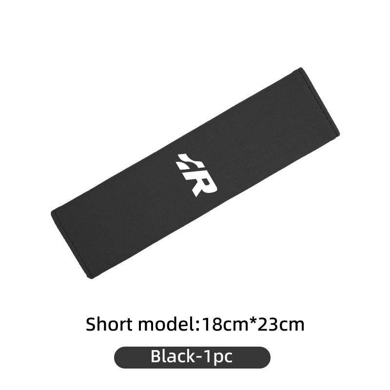 Emblems Suede Car Seat Belt Shoulder Protection Pad Auto Universal For Volkswagen VW Beetle CC B5 B6 B7 EOS GTI MK2 MK4 MK5 MK6 Zf8