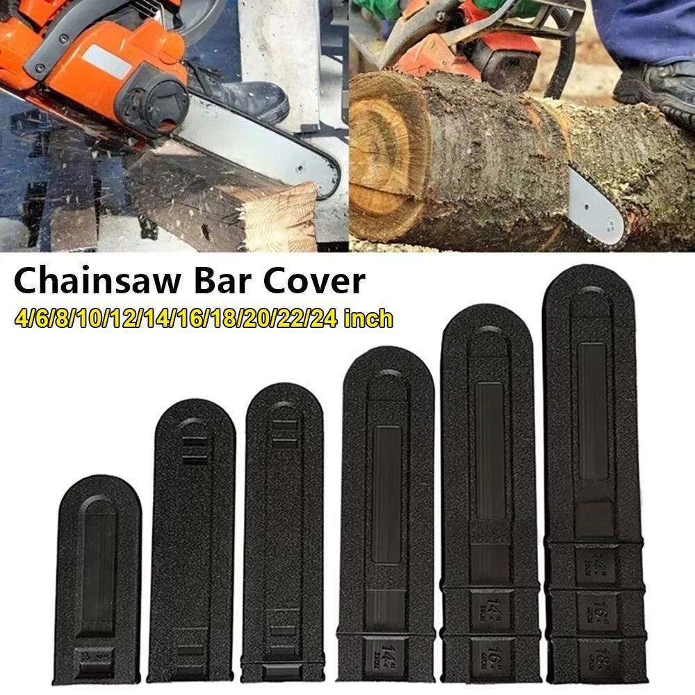 1Pcs New 8-24inch Chain Saw Guide Cover Anti-scratch Plastic Chain Saw Bar Protector Plate Guard Cover Power Tool Accessories
