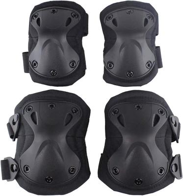 Knee & Elbow Protective Pads Set For Outdoor Cs Paintball Game Cycling Safety Skateboarding Gear Skates Protection Guard Pads