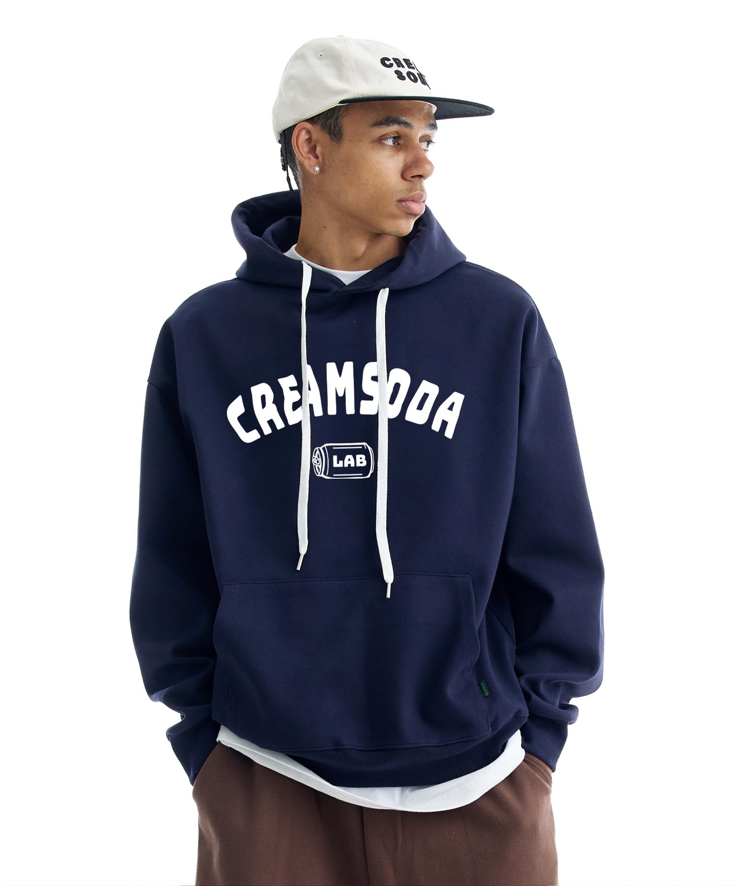 Cream Soda Lab Ozzy Acro Logo Hoodie Navy General Fabric M(1)