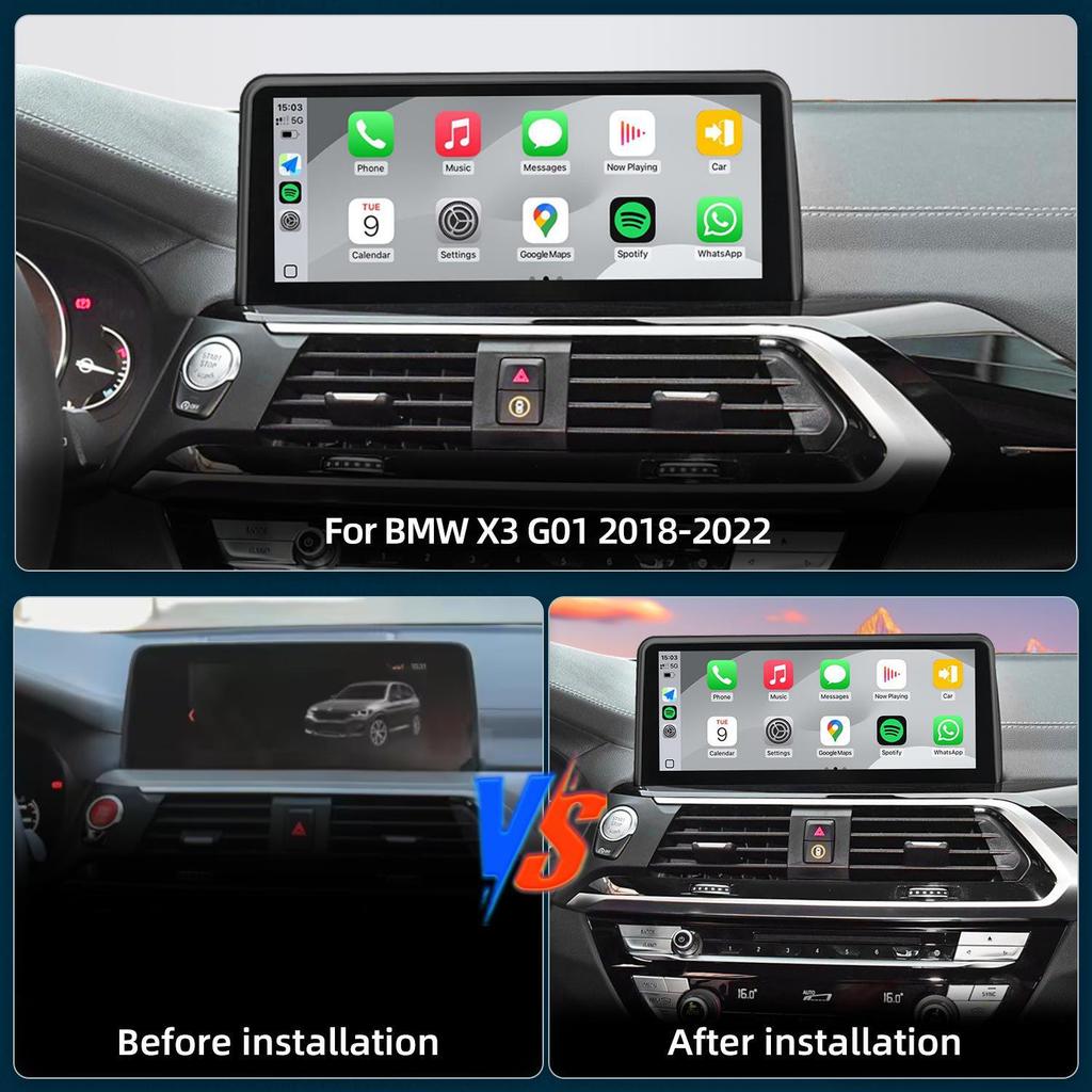 10.25-inch BMW 3 Series G01 EVO Central Control Large Screen GPS Navigation System