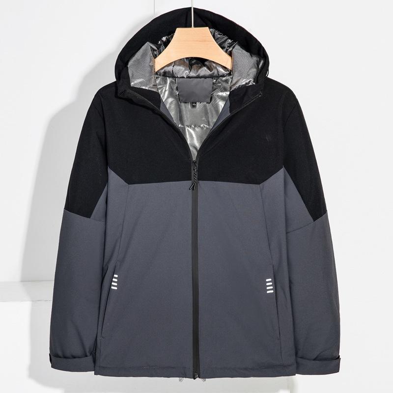 Outdoor Quilted Jacket Women's Single Layer Jacket Outdoor Loose Waterproof Travel Coat Jacket Windbreaker