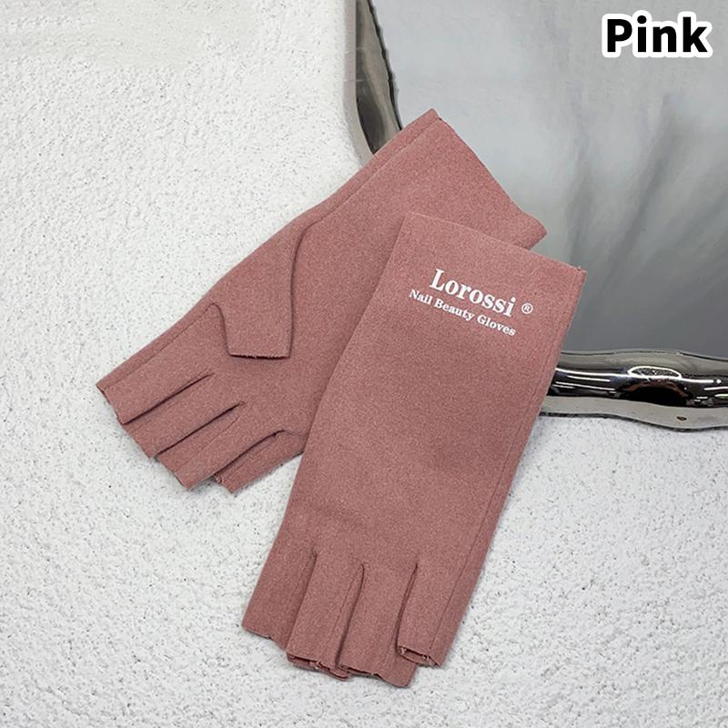1 Pair Nail Art Glove Uv Protection Glove Anti Uv Radiation Protection Gloves Protecter For Nail Art Gel Led Lamp Manicure Tool
