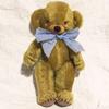 [USED] Vintage Merrythought Cheeky Teddy Bear Plush Toy, Gold Mohair