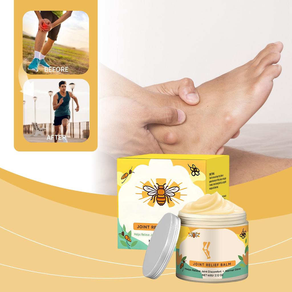 Bee Joint Soothing Cream And Pain Relief Cream Promote Joint Tissue Care And Reduce Joint Pain.