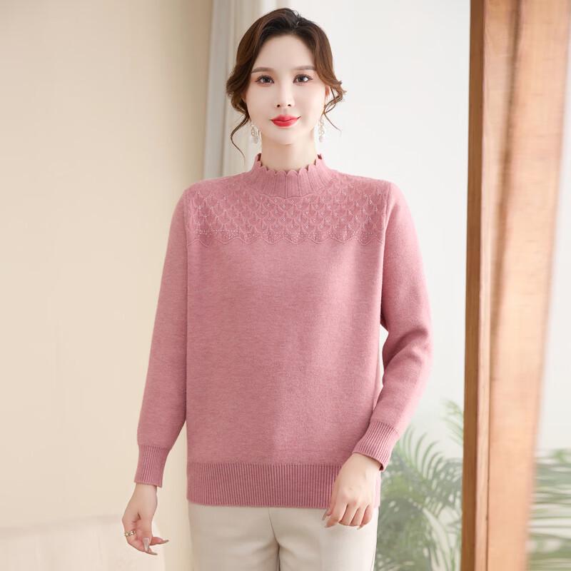 YUZHAOLIN Women's Winter Warm Turtleneck Knit Sweater