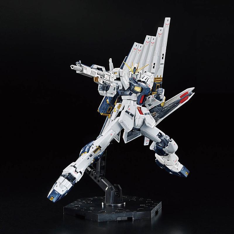 RG 1/144 Nu Rx-93 Versiune Placată cu Aliaj de Titan Kit de Asamblare Figurine de Acțiune Cu Twin Fin Funnels Jucărie Trendy Cadou Surpriză