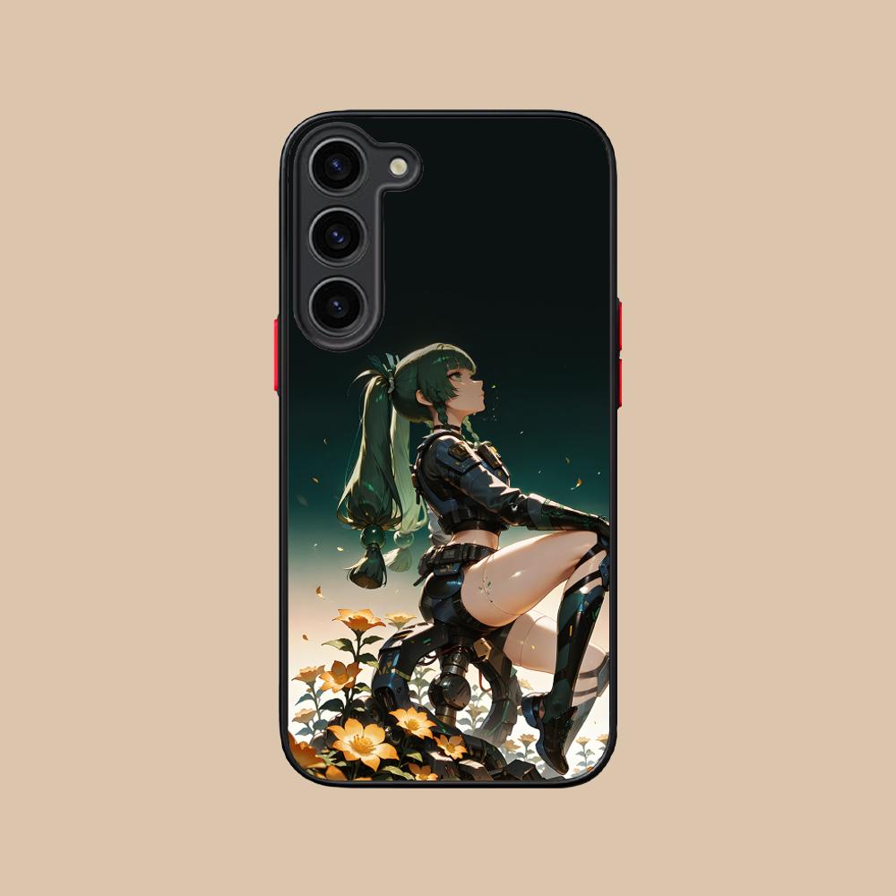 Zenless Zone Zero QingYi Phone Case for Samsung Galaxy S25 S24 S23 S22 S21 Plus FE Ultra Colorful Silicone Cover Luxury Cover
