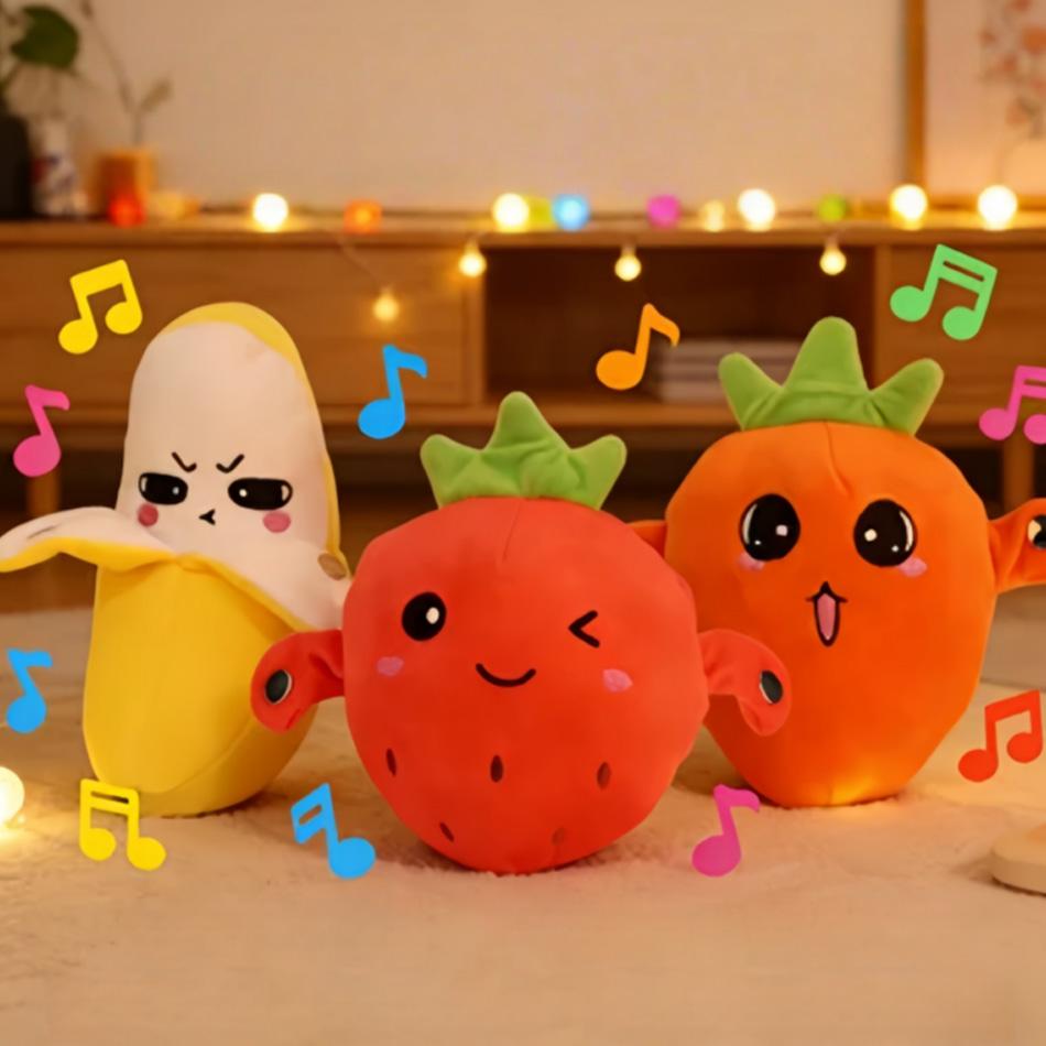 Music Sensory Toy, Interactive Music Plush Toy with Sound, Sensory Activity Learning and Education Toy for Children, Fun Ch