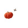 Halloween Pumpkin Cushion Sculpture Figurine Artwork Collectible Ornament Horse Statue Sofa Bed