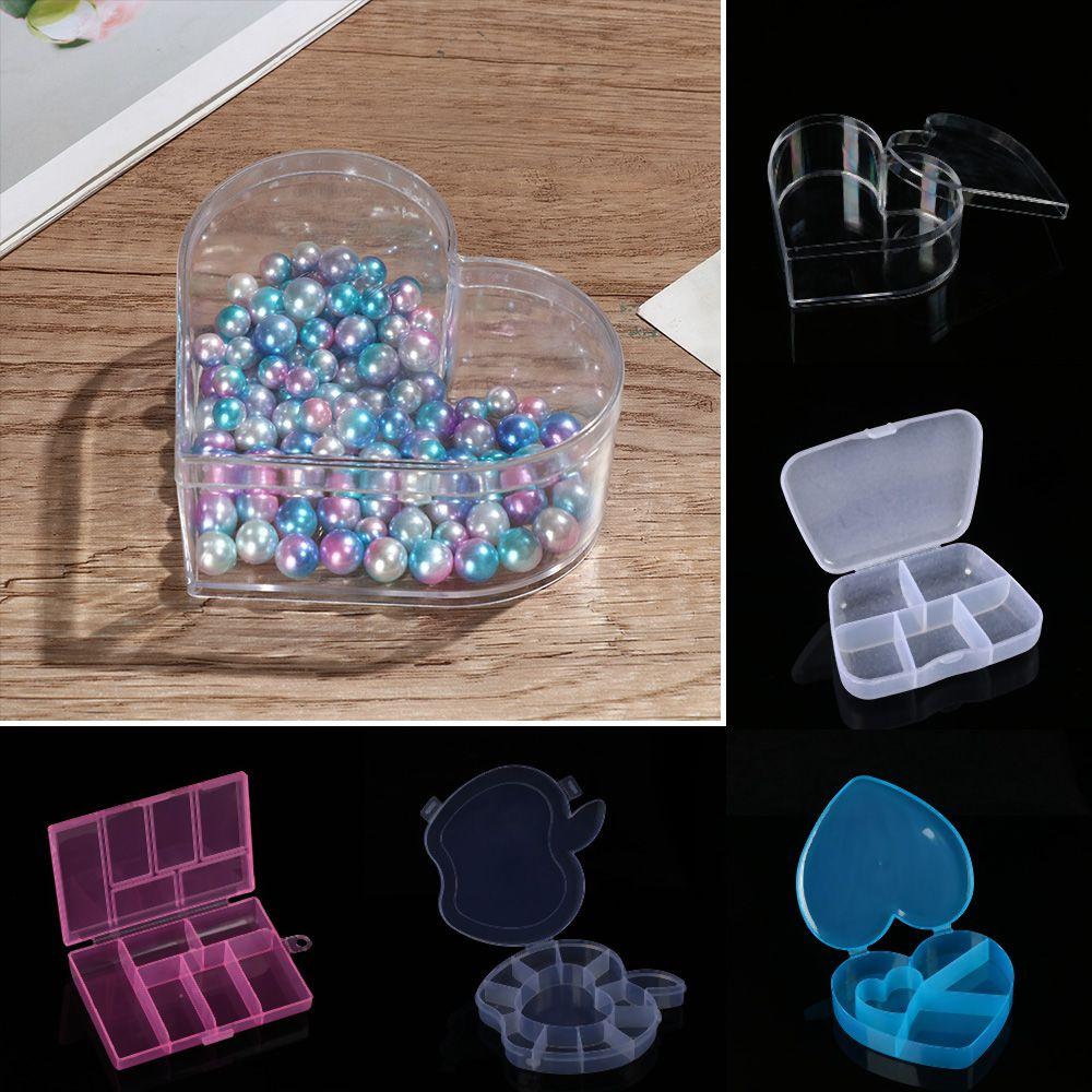 

Аксессуары, пластиковые упаковочные коробки, контейнер для ювелирных бусин, чехол для мелких предметов, прозрачная коробка для хранения