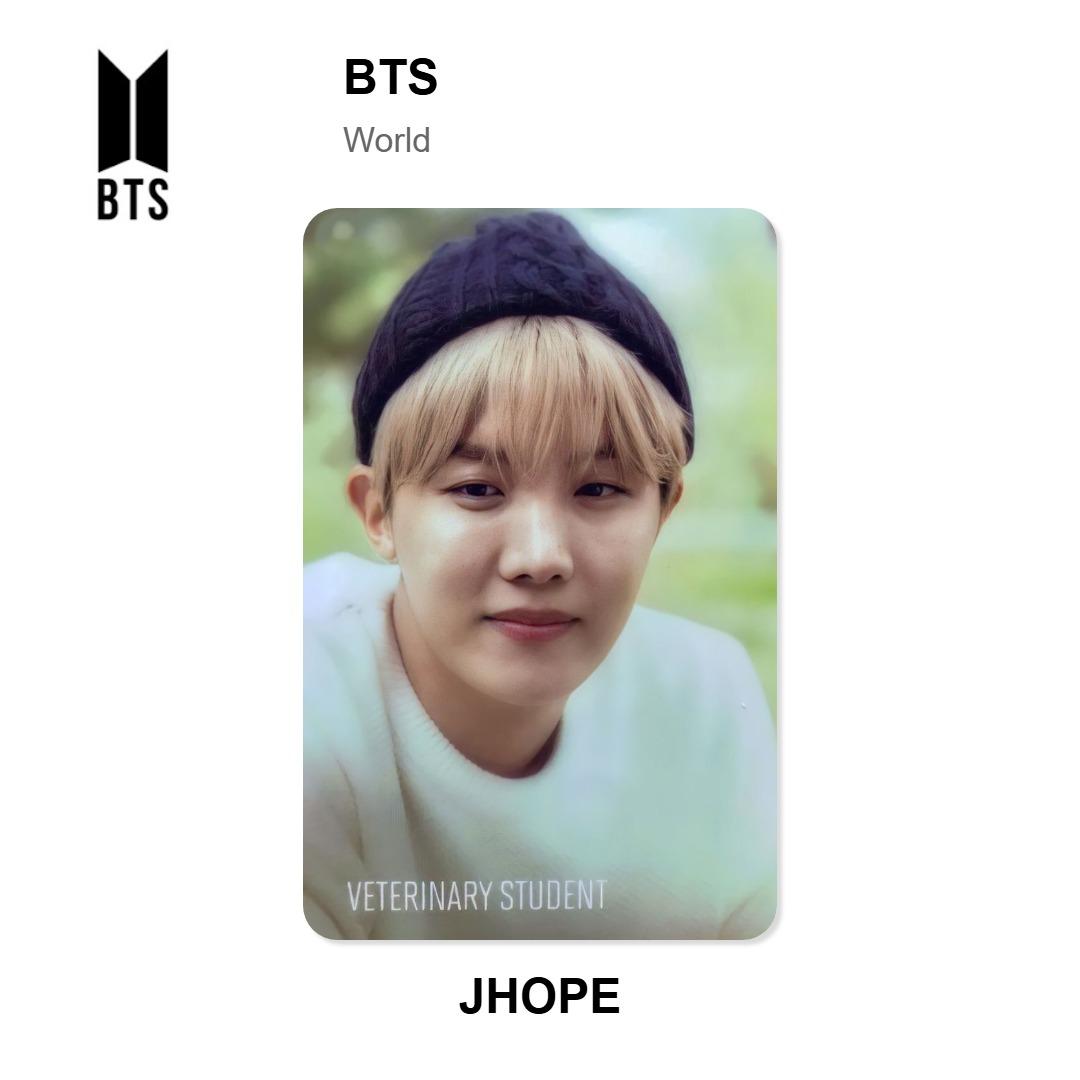 BTS World Official Photocard J-Hope