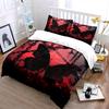 Conjunto de Decoración Artística de Mariposa Gótica Juego de Ropa de Cama con 1 Funda de Edredón 2 Fundas de Almohada Individual Doble King Queen, Regalo
