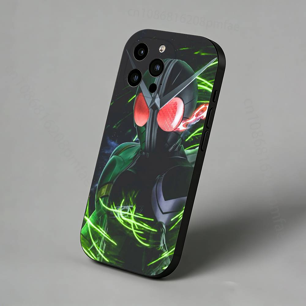 

K-KamenS COOL Rider iPhone Case For 16,15,14,13,12,11 Pro,Max,Plus,X,XS,XR,SE,Mini Back Protector Cover iPhone16e