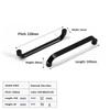 Modern Minimalist Black Zinc Alloy Cabinet Handle Wardrobe Drawer Single Hole Handle Furniture Hardware Accessories