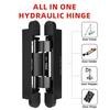 Hot Sale Modern Design 2D Adjustable Soft Self-Closing Hydraulic Aluminum Alloy Conceal Wood Door Hinge Spring Closer Heavy-Duty