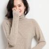 Women Turtleneck Sweater 100% Merino Wool Cashmere Sweaters Knitted Pullover Winter Female Jumper Knit Top