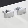 Copper Cufflinks for Men Stylish Pattern Sophisticated Gift Box Included Portable for Special Event