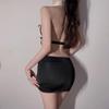 Sexy Police & Flight Attendant Roleplay Lingerie Set - Temptation Bodycon Skirt & Secretary Outfit for Couples